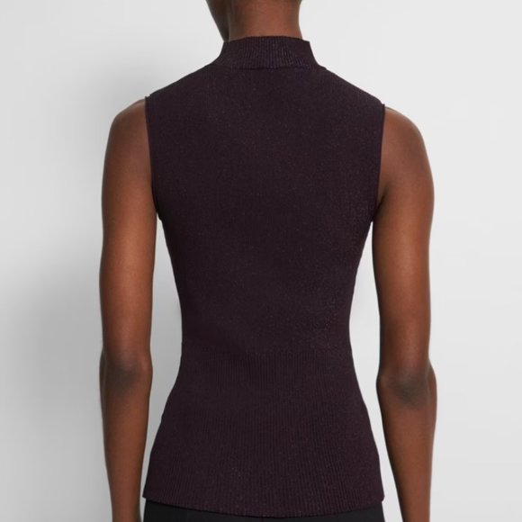 Theory Ribbed Knit Tank - Picture 3 of 5